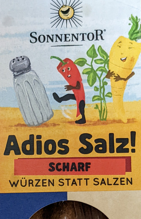 Adios Salz, scharf, Bio-Gemüse-Kräutermischung ohne Salz von WoF | Hochgeladen von: WoFat