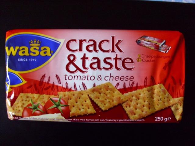 Wasa Crack & Taste, Tomato & Cheese | Hochgeladen von: Pummelfee71