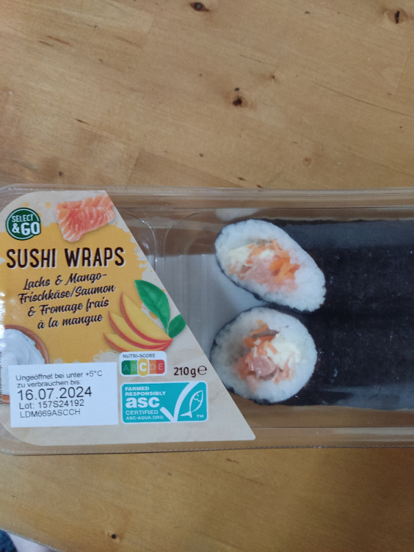 Sushi Wraps (Salmon and Mango) by King_Sidue | Hochgeladen von: King_Sidue