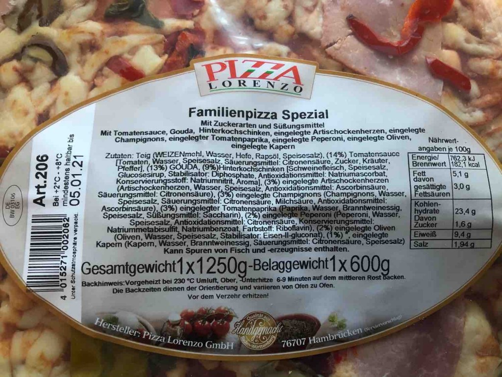 PIZZA LORENZO, Familienpizza Spezial von Chris2020 | Hochgeladen von: Chris2020