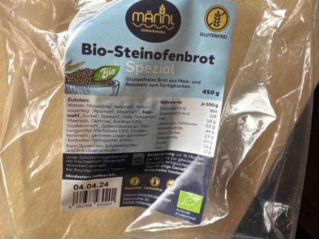 Bio-Steinofenbrot, glutenfrei von Tobi | Hochgeladen von: Tobi