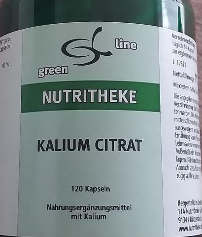 Kalium Citrat green line von Nini53 | Hochgeladen von: Nini53