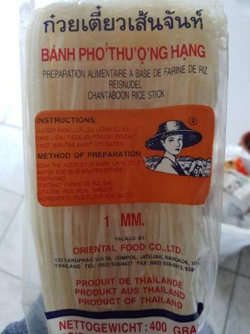Reisnudeln Bánh Pho, ungekocht von nubsi89 | Hochgeladen von: nubsi89