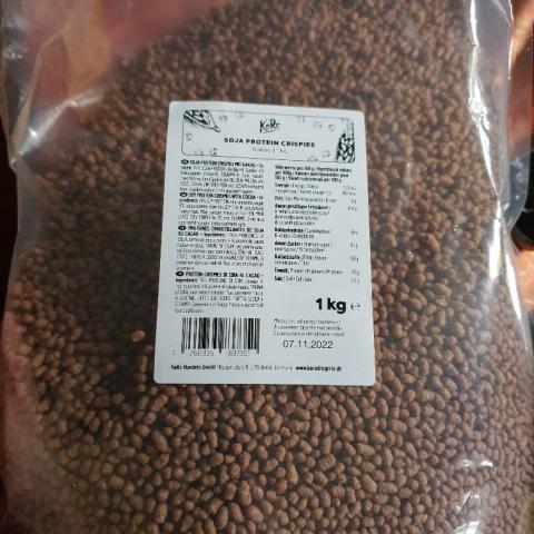 Photos and pictures of Soy products, Soja Protein Crispies Kakao (KoRo) -  Fddb