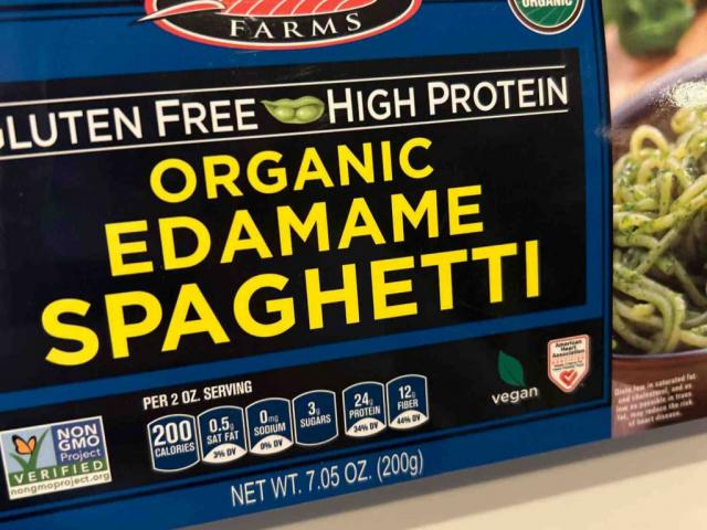 organic edamame spaghetti, gluten-free by vincessa | Uploaded by: vincessa