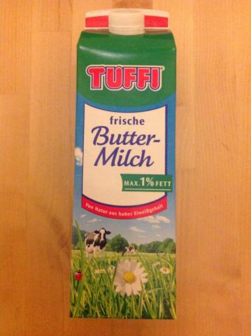 Tuffi frische Buttermilch, 1% Fett | Hochgeladen von: a.sequent