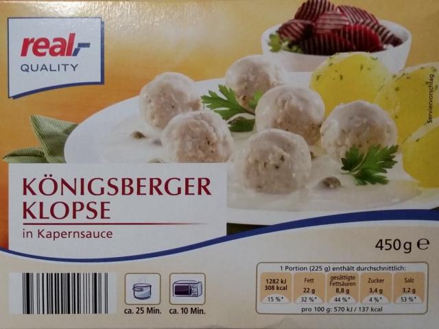 Königsberger Klopse in Kapernsauce | Hochgeladen von: Marlo95