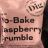 Dig  No-Bake Raspberry Crumble, Portion 35g von dodomatz | Hochgeladen von: dodomatz