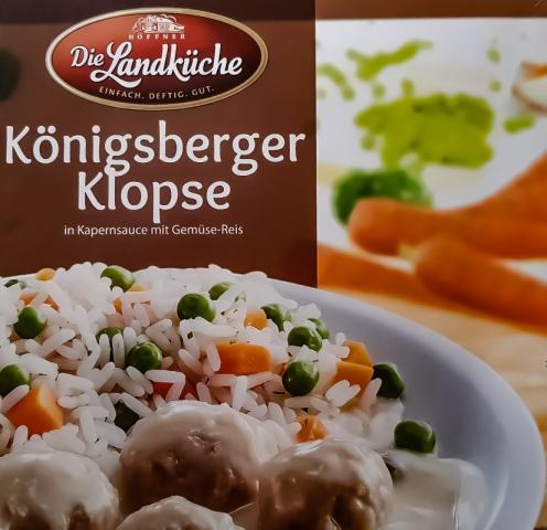 Königsberger Klopse, Kapernsauce und Gemüse | Hochgeladen von: walker59