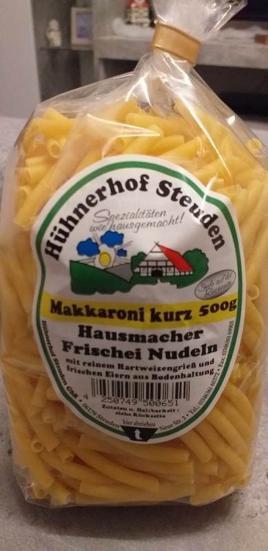 Makkaroni, Hausmacher Frischei Nudeln von Anja. | Hochgeladen von: Anja.