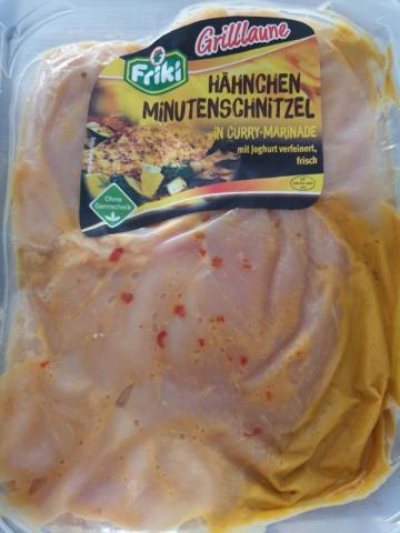 Hähnchen Minutenschnitzel, in Curry- Marinade von Easypeasi | Hochgeladen von: Easypeasi