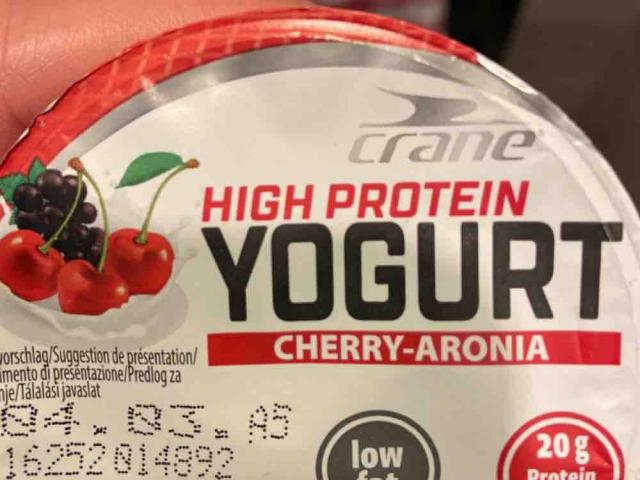 High Protein Yogurt, Cherry-Aronia by Mego | Uploaded by: Mego