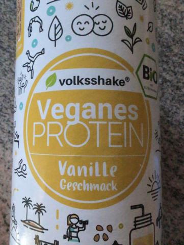 Volksshake Veganes Protein, Vanille Geschmack by knusperhirsch | Uploaded by: knusperhirsch