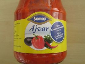 Ajvar scharf, Paprika-Gemüsezubereitung | Hochgeladen von: Teecreme