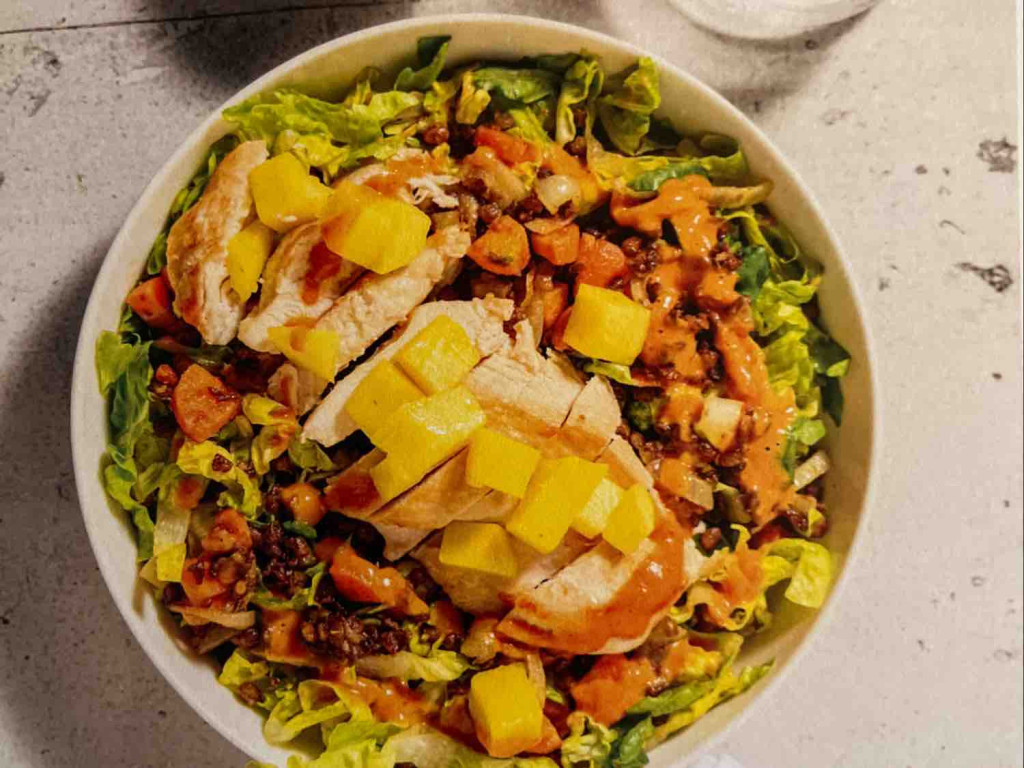 Thai Mango Linsensalat mit Hähnchen von thommy09 | Hochgeladen von: thommy09