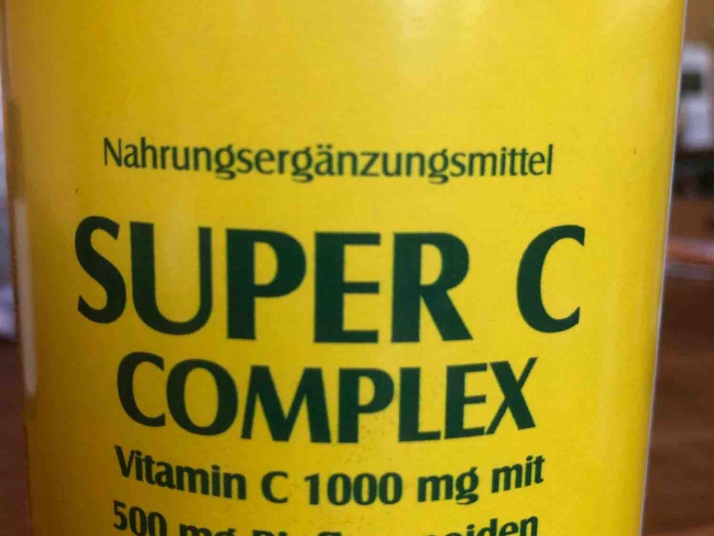 Super C  Complex, Vitamin C 1000mg mit 500mg Biofavonoiden von w | Hochgeladen von: wernerhenke
