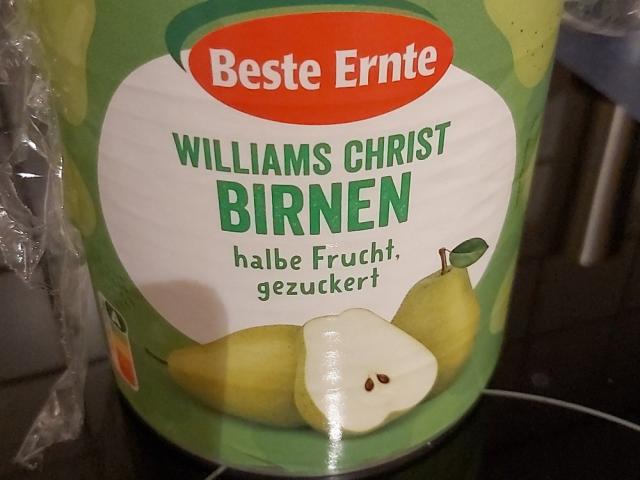 Williams Christ Birnen, halbe Frucht gezuckert von C-H | Hochgeladen von: C-H