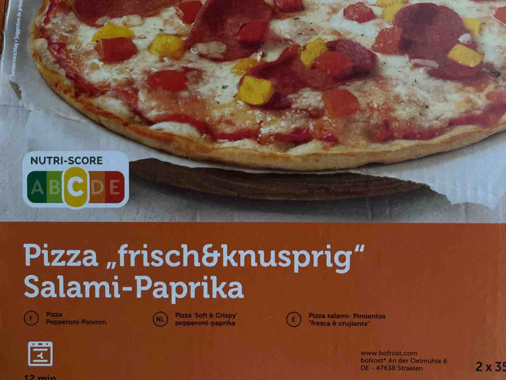 Pizza „frisch&knusprig“ Salami-Paprika von Nikk0 | Hochgeladen von: Nikk0