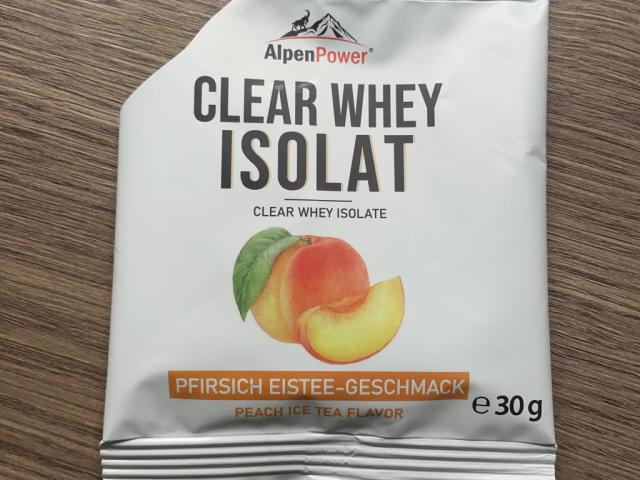 Clear Whey Isolat / Pfirsich von Sophie1492 | Hochgeladen von: Sophie1492