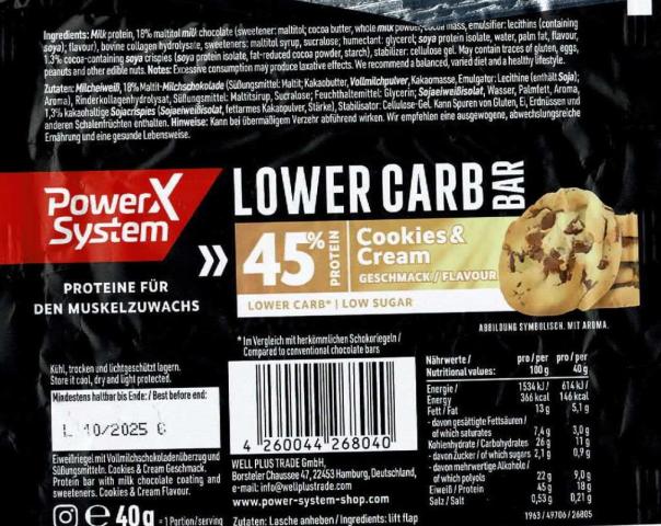 PowerXSystem Cookies&Cream | Hochgeladen von: ZDR