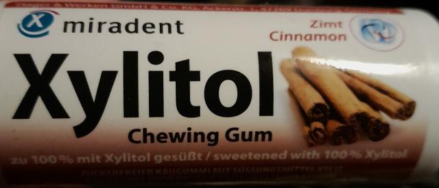 Miradent  Xylitol Chewing Gum, Cinnamon / Zimt von U.L. | Hochgeladen von: U.L.