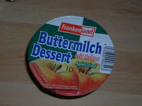 Buttermilch Dessert mit Sahne, Apfel-Zimt | Hochgeladen von: PoloTDI74