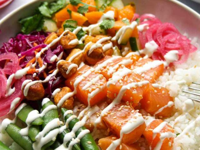 Poke Bowl Lachs von Lena0606 | Hochgeladen von: Lena0606