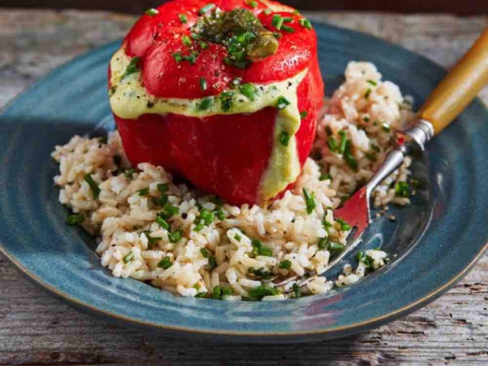 Paprika mit Omelette-Käse-Füllung von AIIy | Hochgeladen von: AIIy