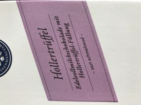 Hollertrüffel, Edelvollmilchschokolade mit Hollertrüffel-Fül | Hochgeladen von: idamante Hollertrüffel, Edelvollmilchschokolade mit Hollertrüffel-Fül | Hochgeladen von: idamante