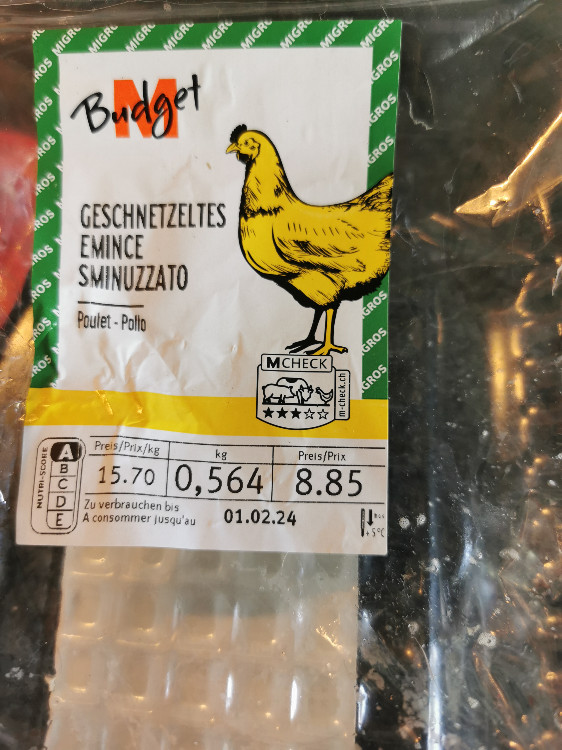 Geschnetzeltes Poulet, migros Budget von Ninu08 | Hochgeladen von: Ninu08