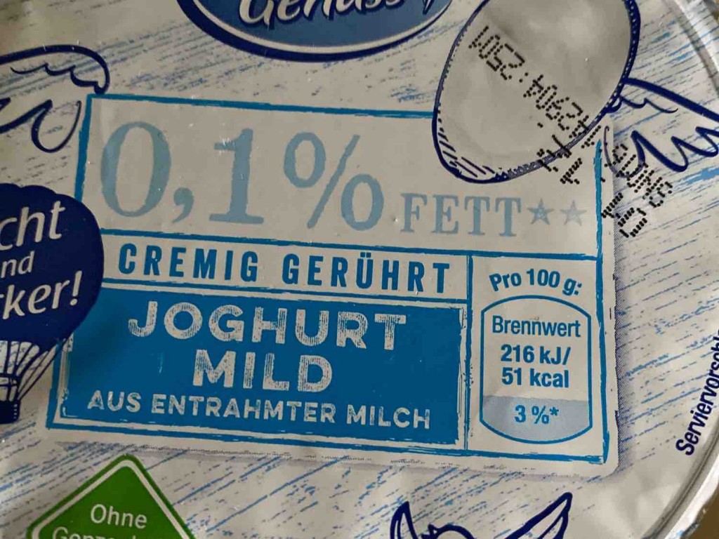 Leichter Genuss  Joghurt Mild. 0,1% Fett, 0,1% Fett von striker2 | Hochgeladen von: striker247