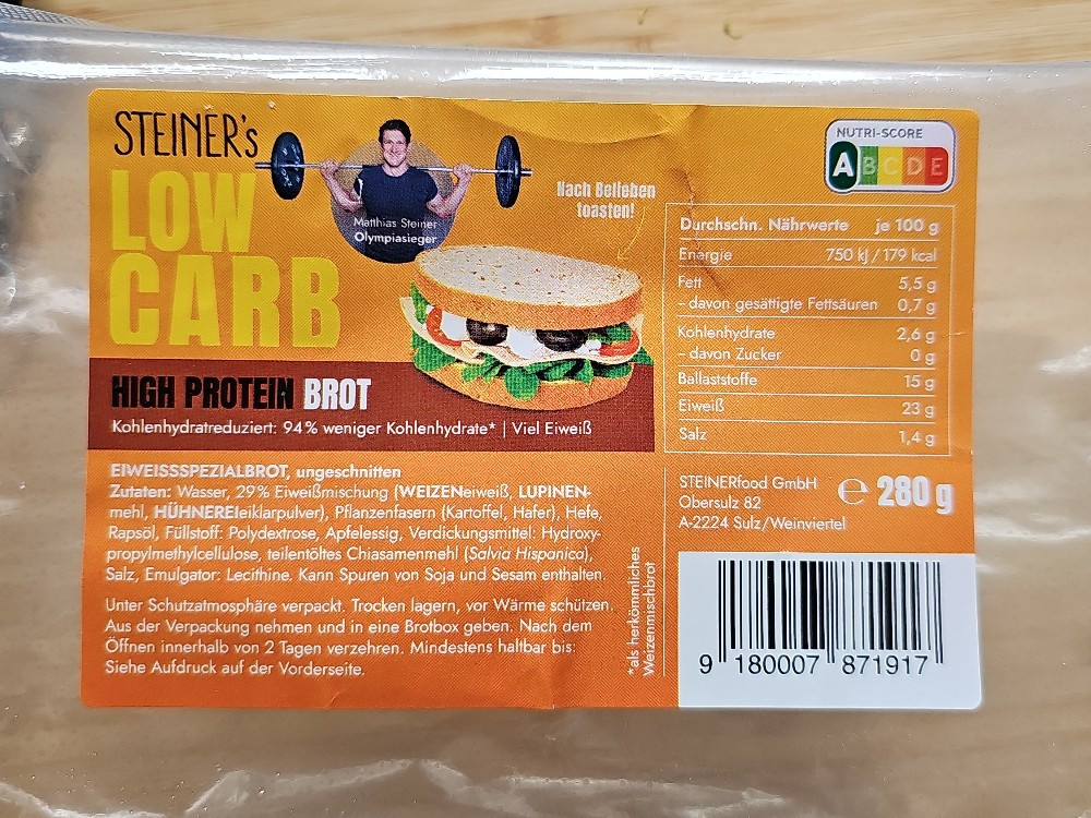 Steiners LowCarb HighProtein Brot von Skypie85 | Hochgeladen von: Skypie85 Steiners LowCarb HighProtein Brot von Skypie85 | Hochgeladen von: Skypie85