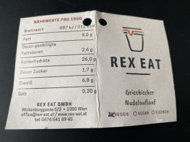 Rex Eat: Griechischer Nudelauflauf | Hochgeladen von: chriger