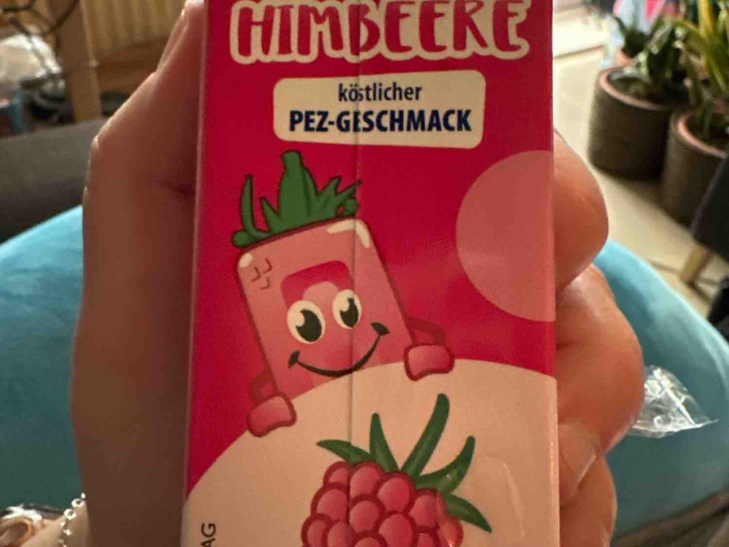 PEZ Trinkpäckchen, Himbeere von Wanderschnitzel | Hochgeladen von: Wanderschnitzel