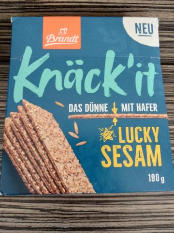 Knäck it, Lucky Sesam von Qbii | Hochgeladen von: Qbii