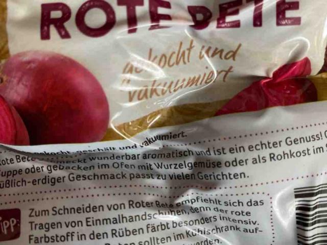 Rote Bete, gekocht und vakuumiert von Sofie00 | Hochgeladen von: Sofie00