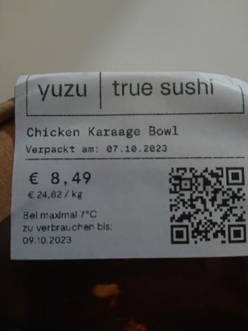 chicken karaage bowl von René 12.4 | Hochgeladen von: René 12.4