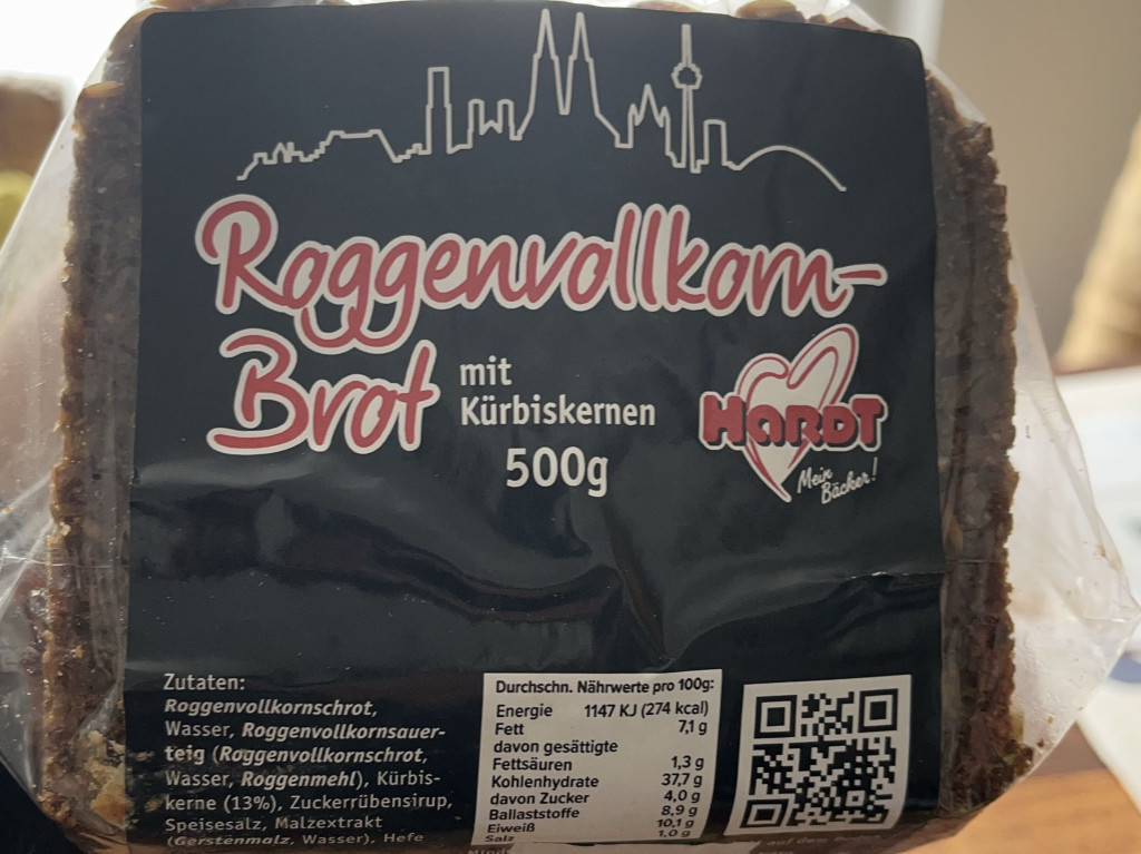 Roggenbrot Vollkorn Bäcker Hardt, 7,1% Fett von deggi | Hochgeladen von: deggi Roggenbrot Vollkorn Bäcker Hardt, 7,1% Fett von deggi | Hochgeladen von: deggi