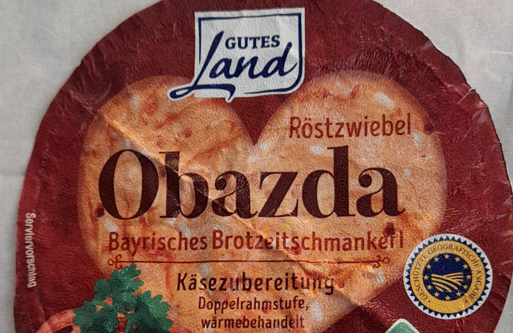 Obazda, Gutes Land, 150g, Röstzwiebel von Enomis62 | Hochgeladen von: Enomis62