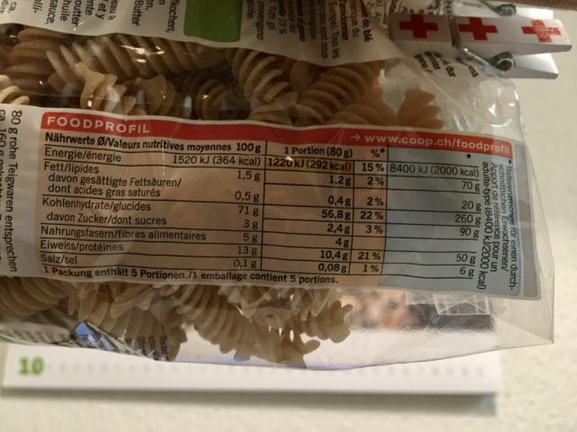 Fusilli bio, mit 15% Emmer | Hochgeladen von: revilo68