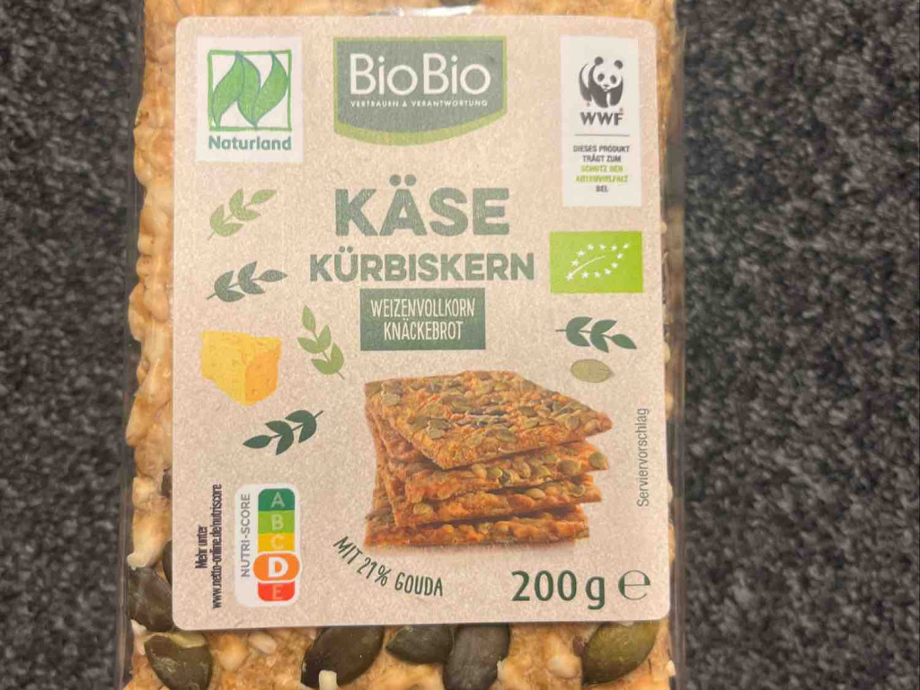 Käse Kürbiskern Knäckebrot von justusridder | Hochgeladen von: justusridder