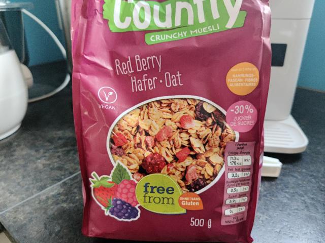 Counttry Chrunchy Müesli, Red Berry Hafer Oat von mikestress | Hochgeladen von: mikestress