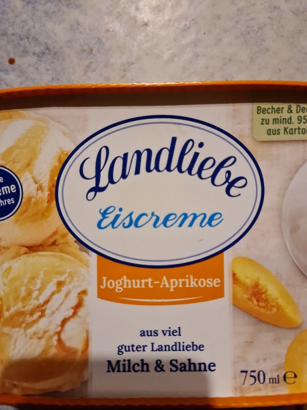 Landliebe- Eiscreme Joghurt Aprikose von lukasschreibersv382 | Hochgeladen von: lukasschreibersv382