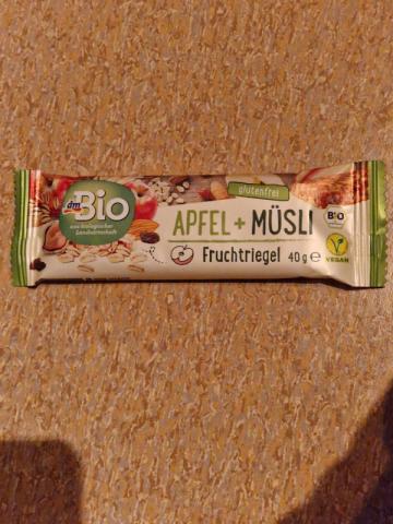 Apfel + Müsli Fruchtriegel dmBio von jjn | Hochgeladen von: jjn