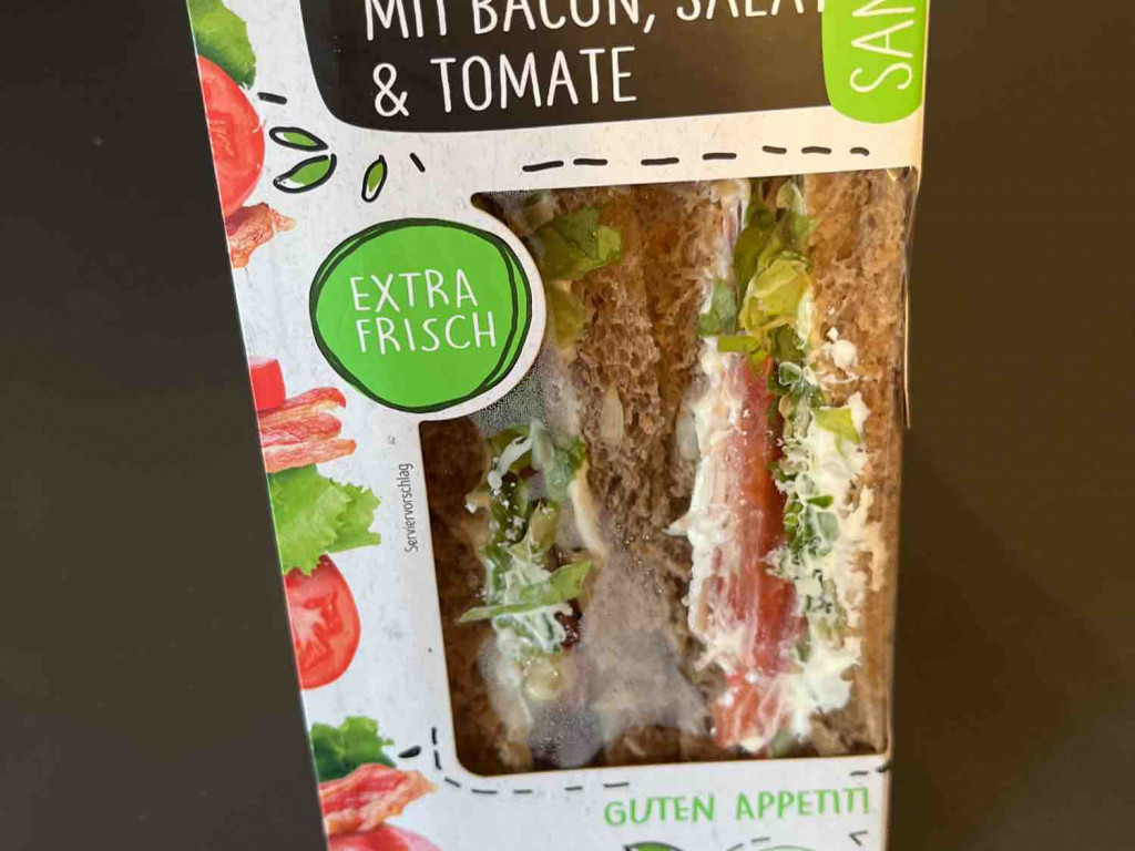 Sandwich mit Bacon, Salat&Tomate von TobiHeinz | Hochgeladen von: TobiHeinz