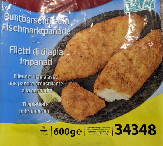 Buntbarschfilet in Fischmarktpanade, 34348 von damthor103 | Hochgeladen von: damthor103