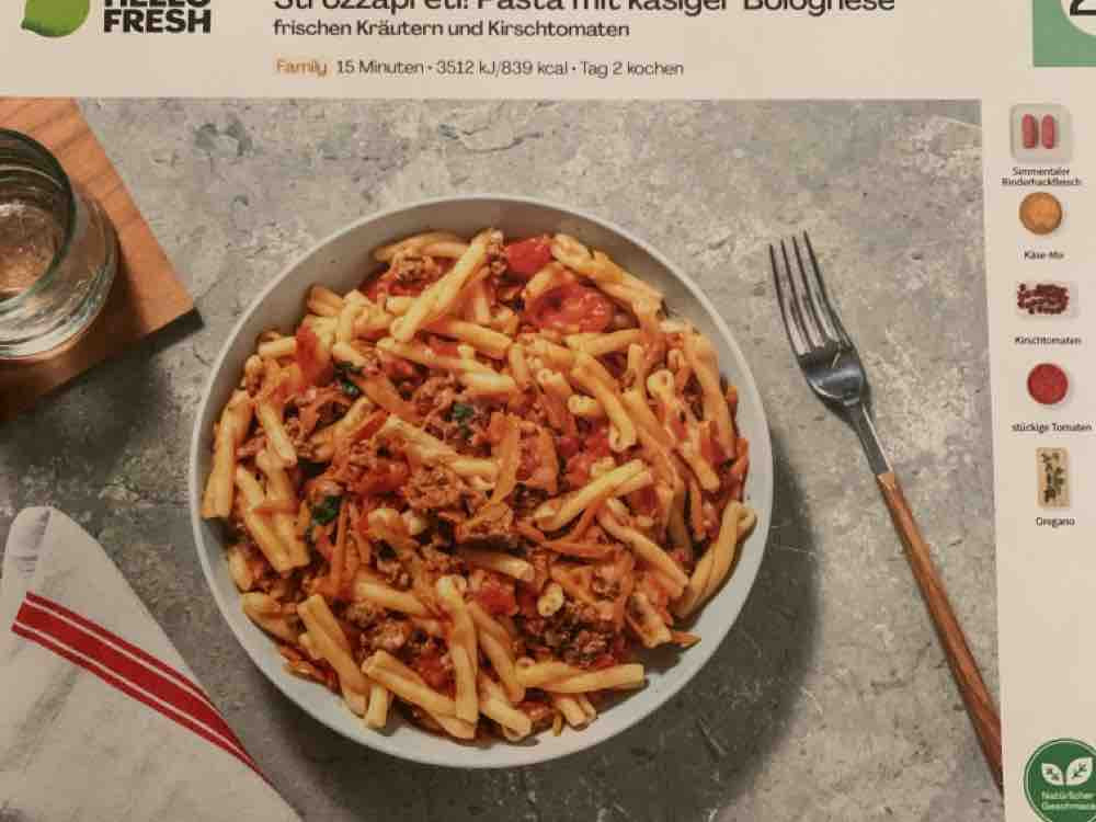 hello fresh Pasta mit cremiger Bolognese von Udoingtheright | Hochgeladen von: Udoingtheright