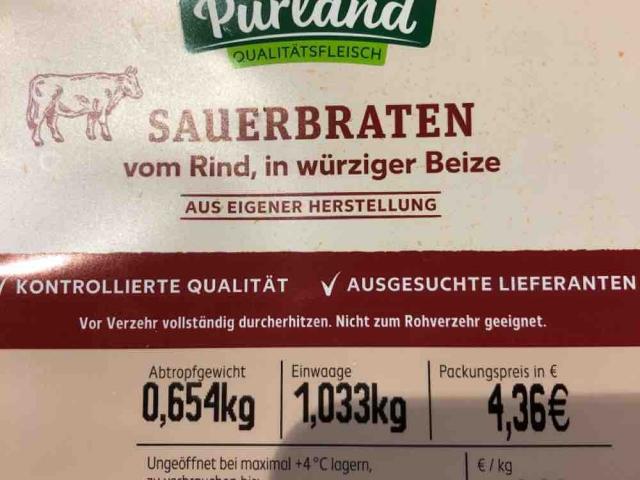 sauerbraten, in beize von Sennyra | Hochgeladen von: Sennyra