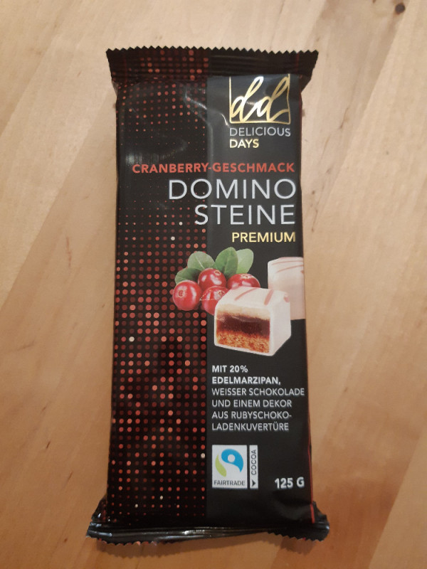 Domino-Steine Premium, Cranberry-Geschmack von Somewan | Hochgeladen von: Somewan