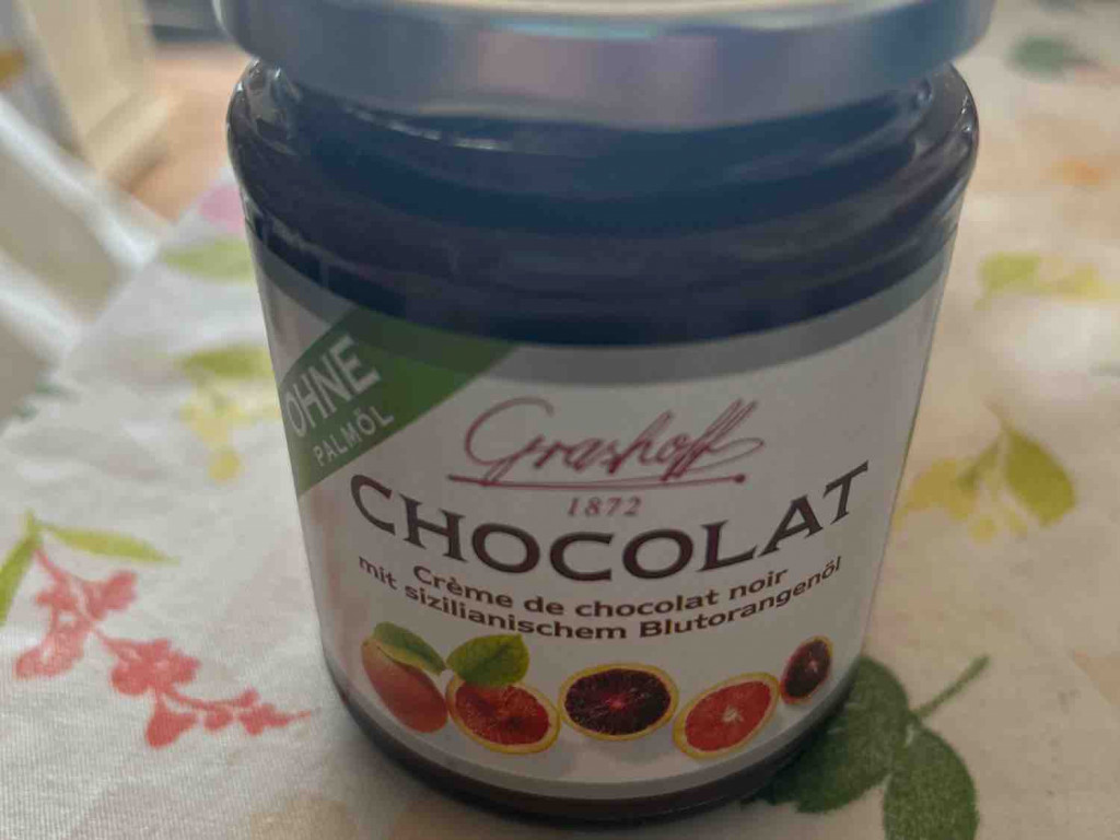 Creme de Chocolat noir, mit sizilianischem Blutorangenöl von Sch | Hochgeladen von: Schumml